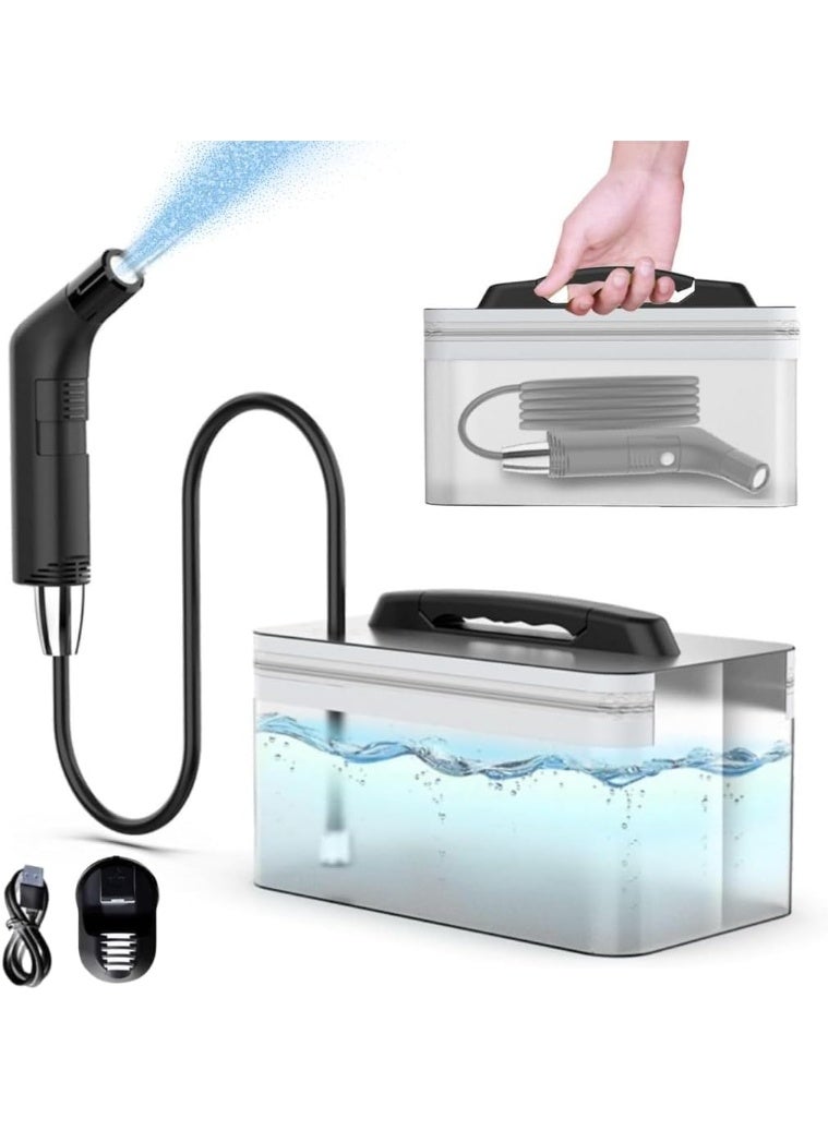 Portable Travel Bidet Shattaf – Rechargeable Handheld Muslim Shower Sprayer for Camping, Toilet Hygiene & Personal Cleaning - Image 1